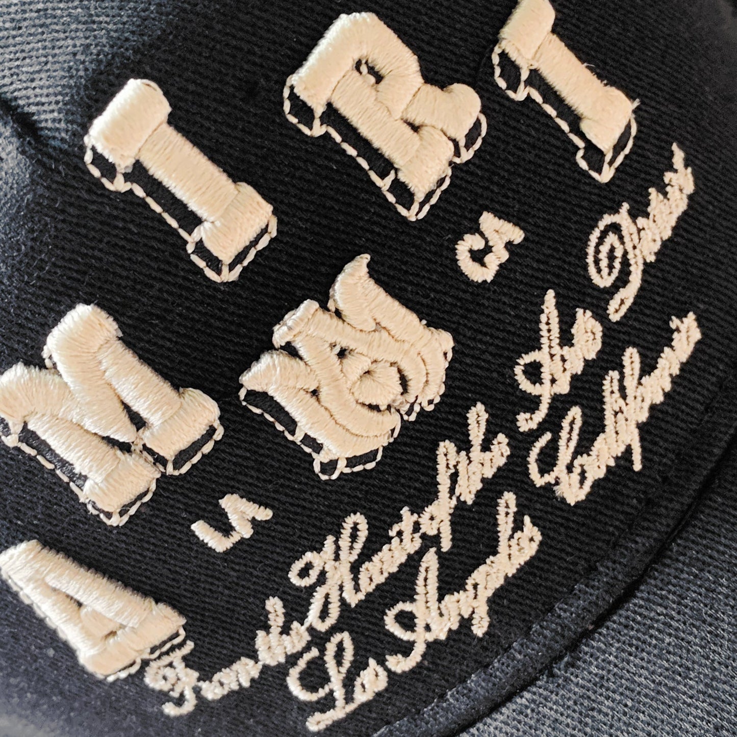 Amiri hat embroidered hat