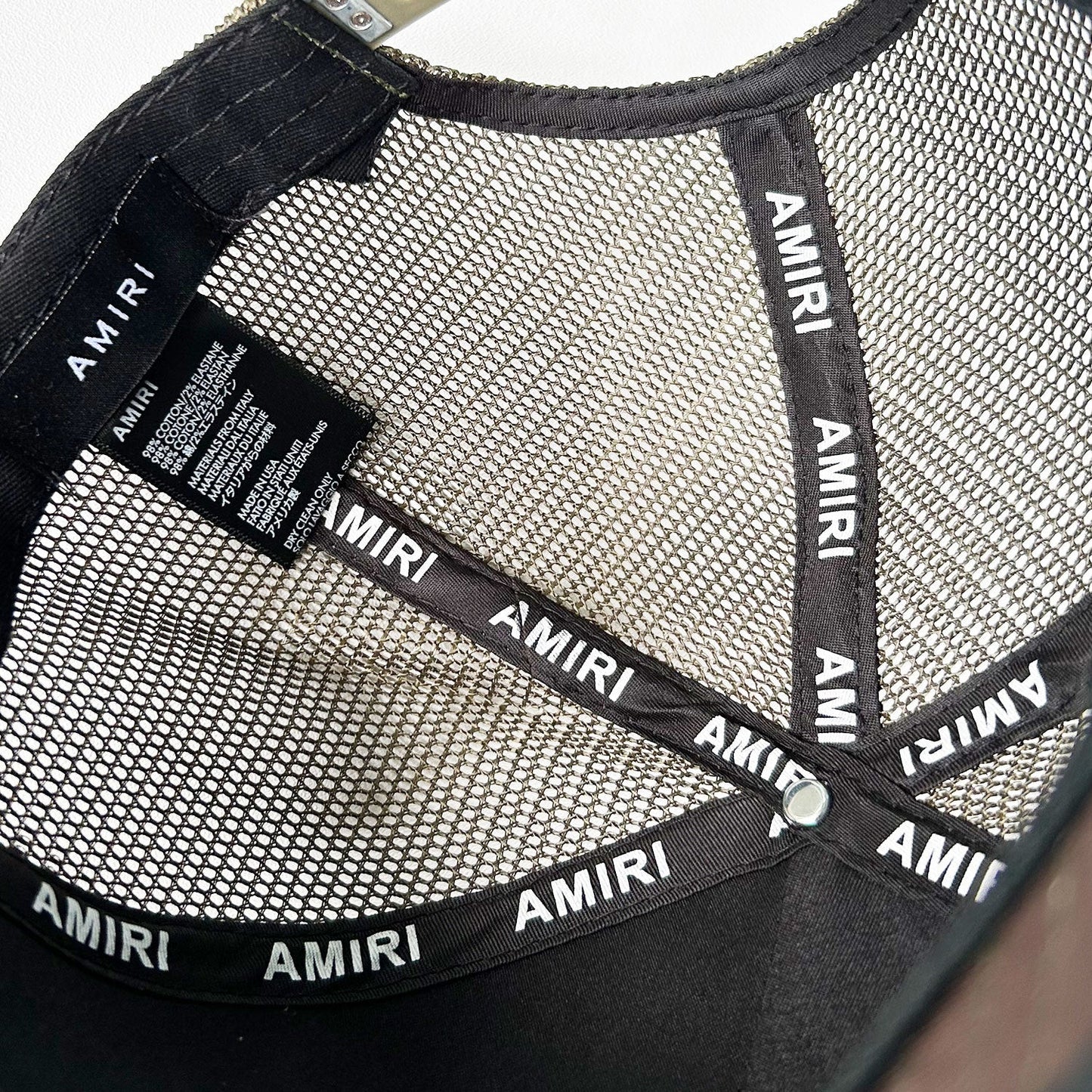 Amiri hat embroidery VINTAGE