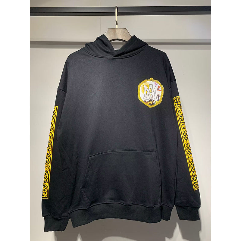 Amiri Hoodie High Street Fashion Prints