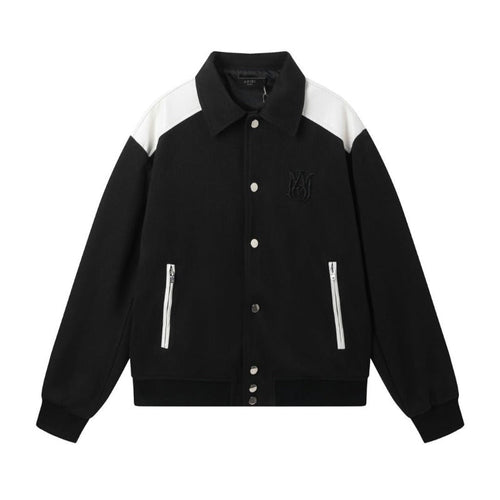 Amiri Jacket Spring and Autumn Jacket Men's and Women's Same