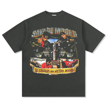 21 SAVAGE SHEYA BEN Abraham-Joseph T-Shirt