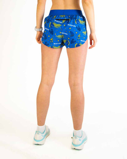 Women's Boston Doodle 1.5" Split Shorts