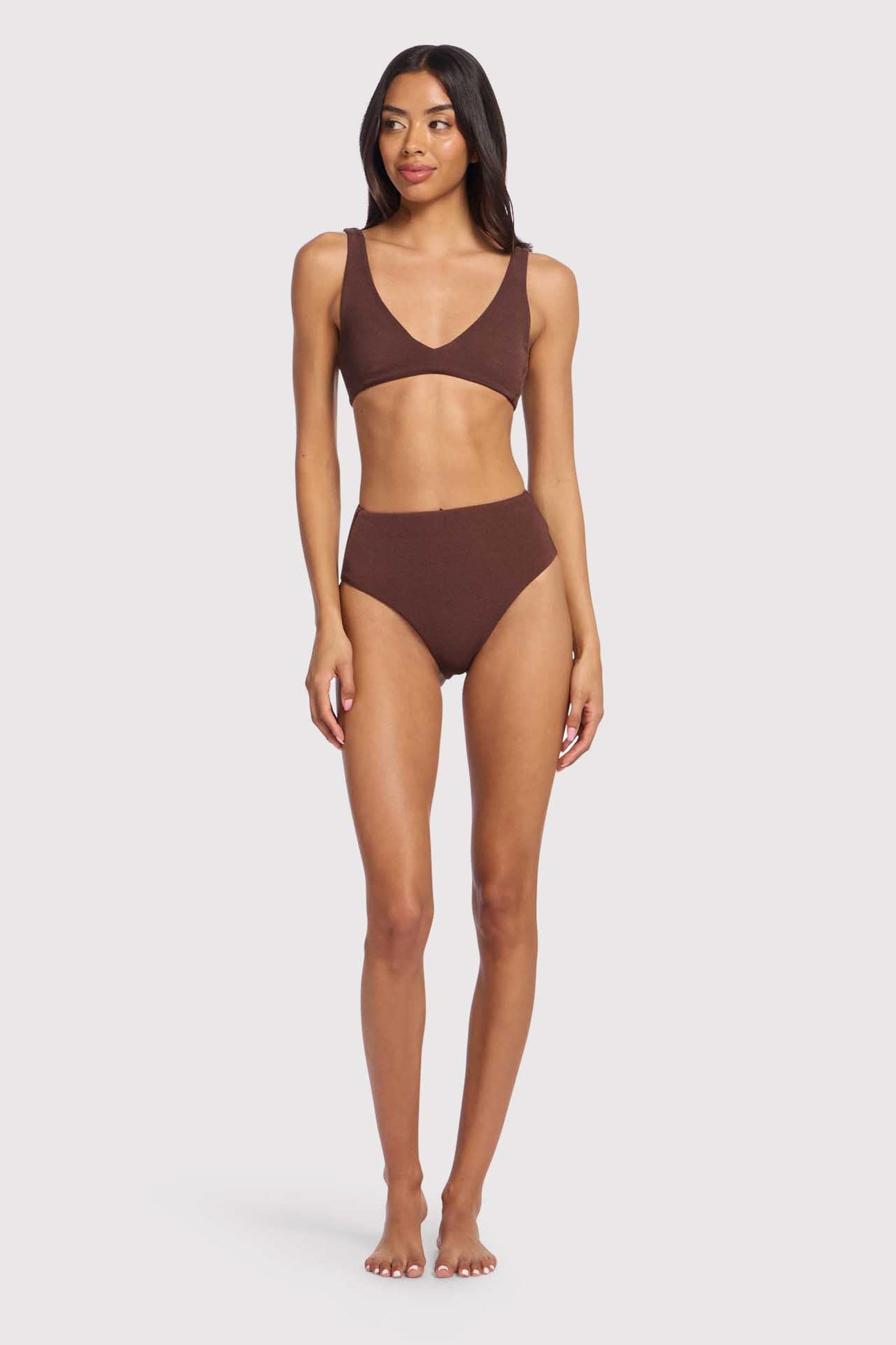 High Waist Bikini Bottom