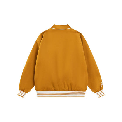 Amiri Jacket Spring and Autumn AMI Embroidered Jacket Cover for Men and Women
