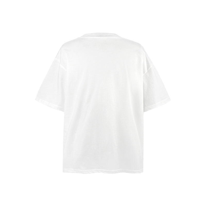 American vintage street T-shirt retro men's loose casual top