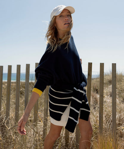 Cashmere Marina Crewneck