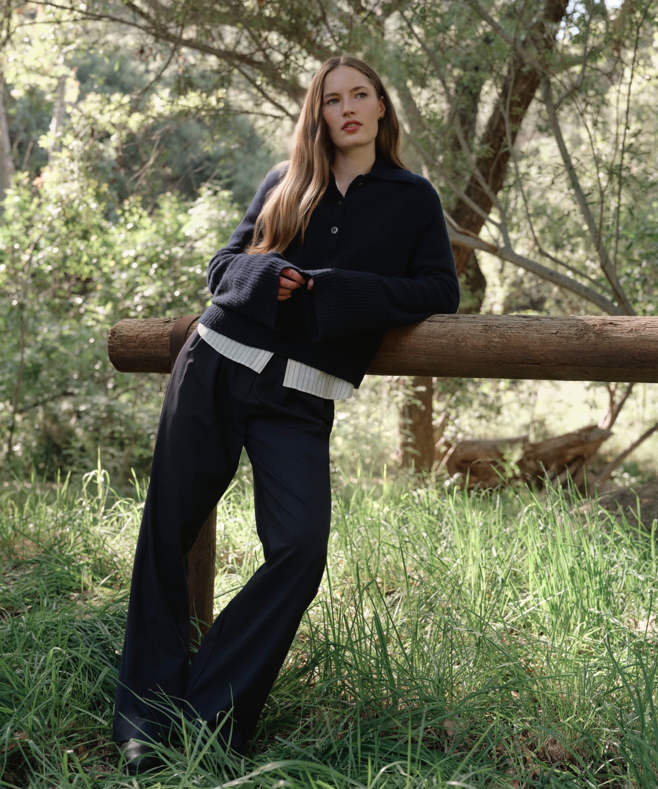 Cashmere Stevie Polo