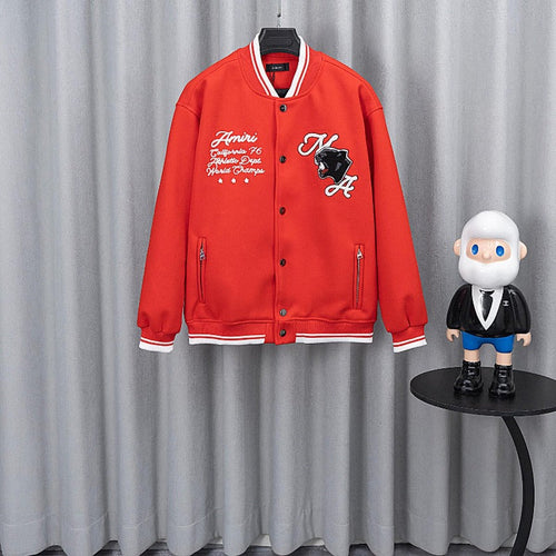 Amiri Jacket Spring and Autumn Jacket Unisex Style