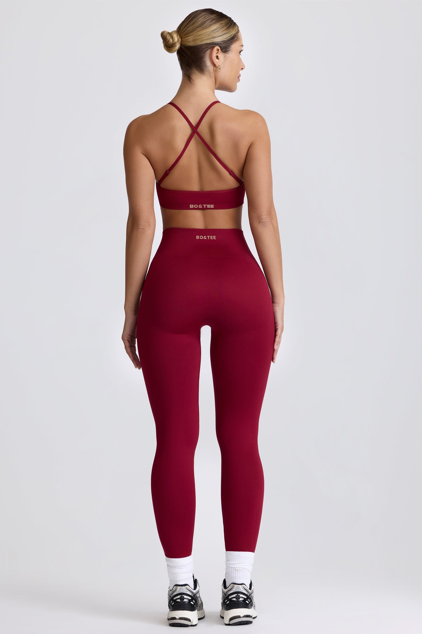 Super Sculpt Seamless Leggings in Cherry